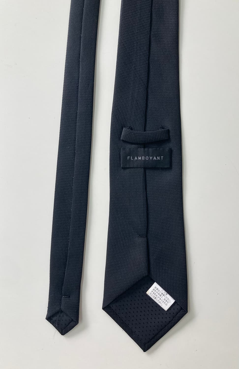 빈티지 무늬 블랙 넥타이 상품이미지2