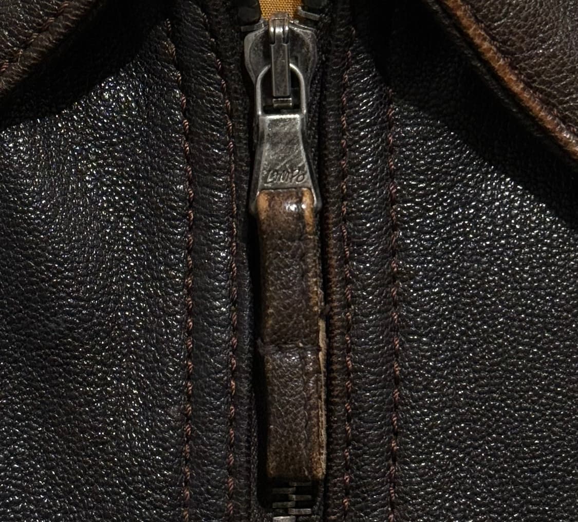 엠비오 고트 스킨 레더 자켓 상품이미지8