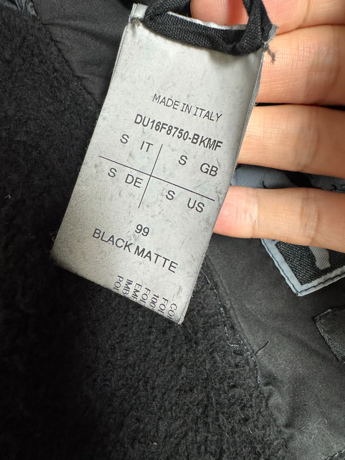 릭오웬스 다크쉐도우 슬레이브 자켓 상품이미지5