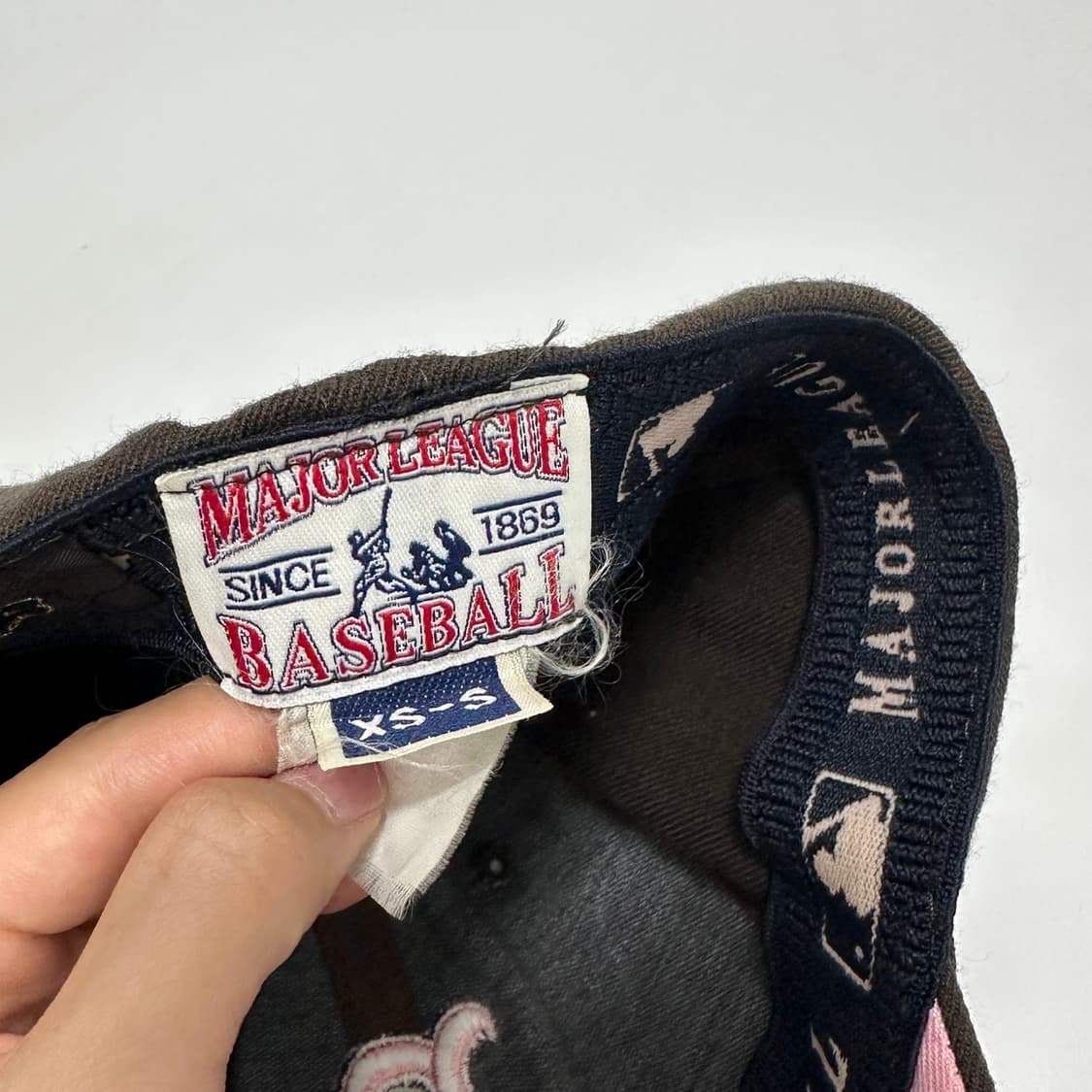 MLB 보스턴 레드삭스 브라운 핑크 볼캡 야구모자 상품이미지7