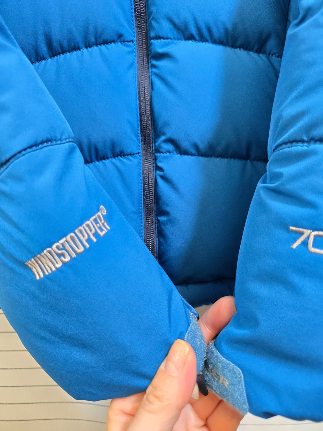 아이더 제레미 다운 패딩 L 윈드스토퍼 상품이미지5