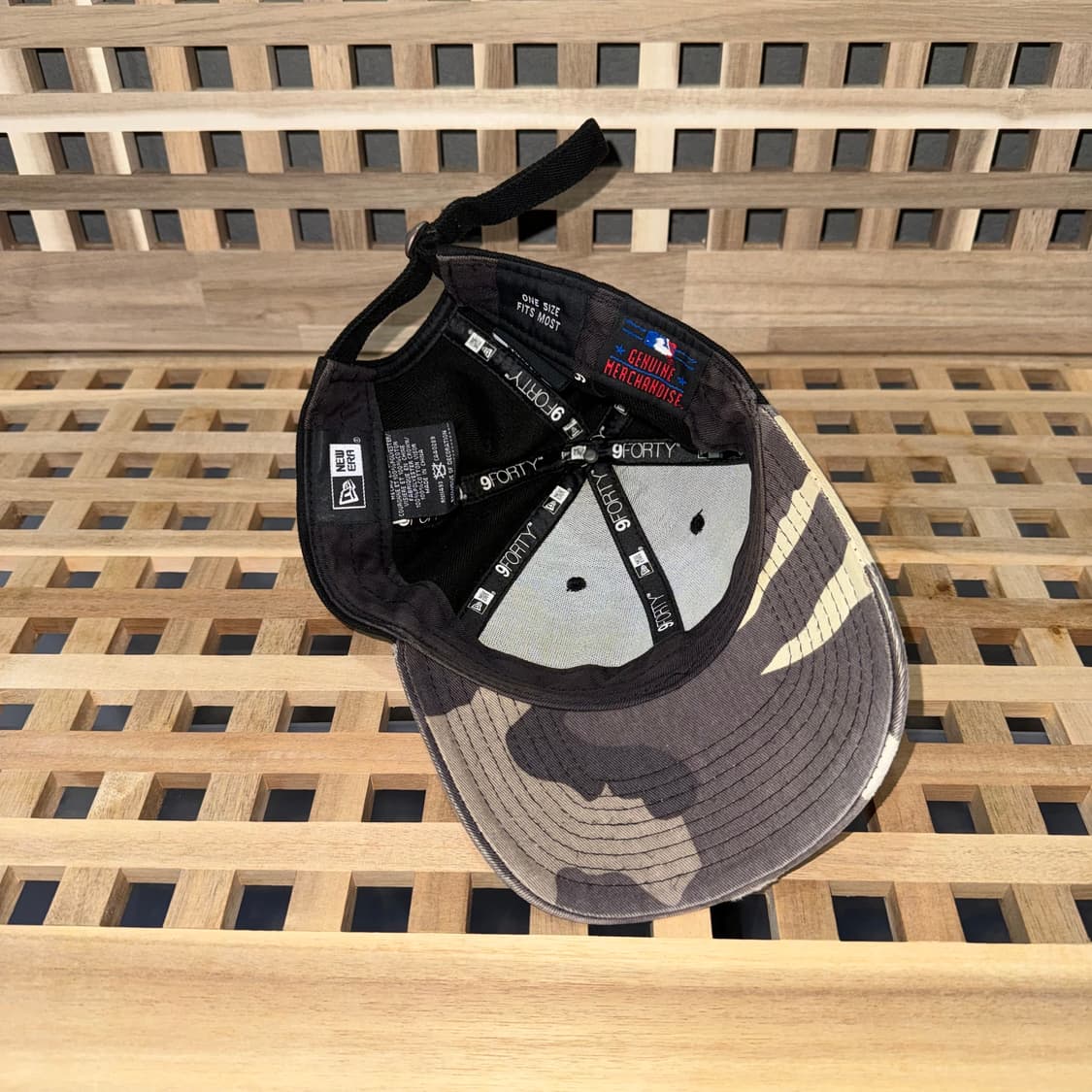 뉴에라 LA 다저스 카모 바이저 캡 상품이미지5