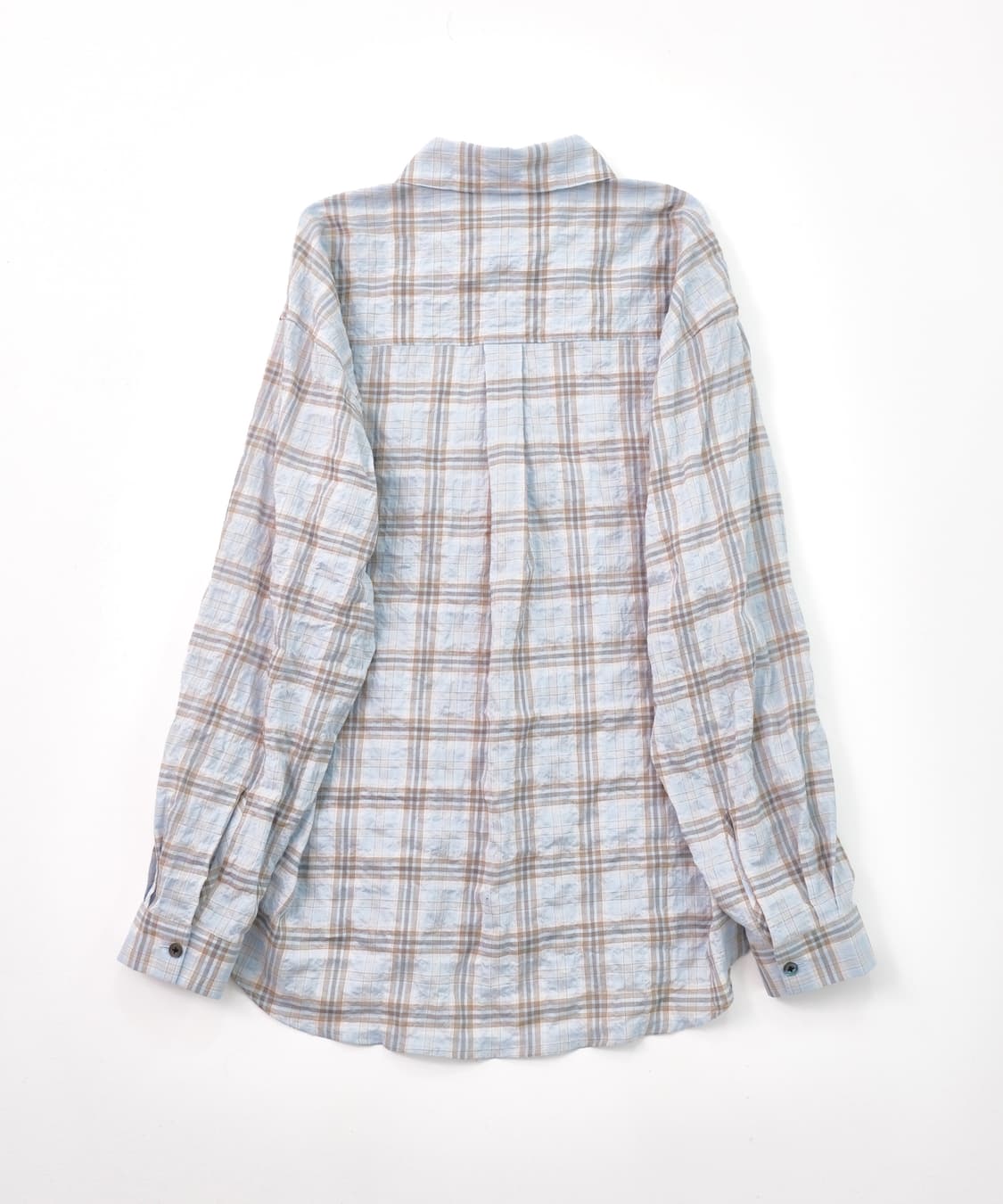 999휴머니티 EASY CHECK SHIRTS V15 (BLUE) 상품이미지2
