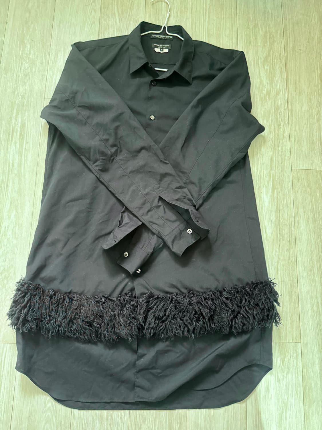 꼼데가르송 옴므 플러스 10cc 텐꼬르소꼬모 무광 포플린 셔츠 m 상품이미지2