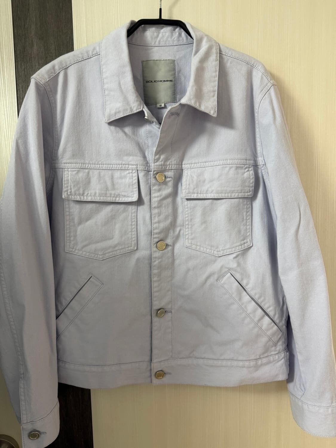 솔리드옴므 자켓 연보라 48 상품이미지4