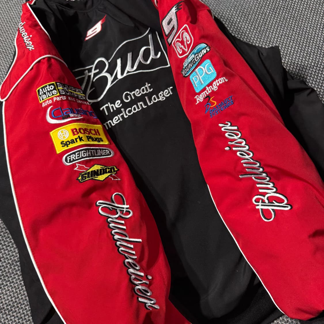 새상품 Budweiser 레이싱 점퍼 (XL/XXL) 상품이미지6