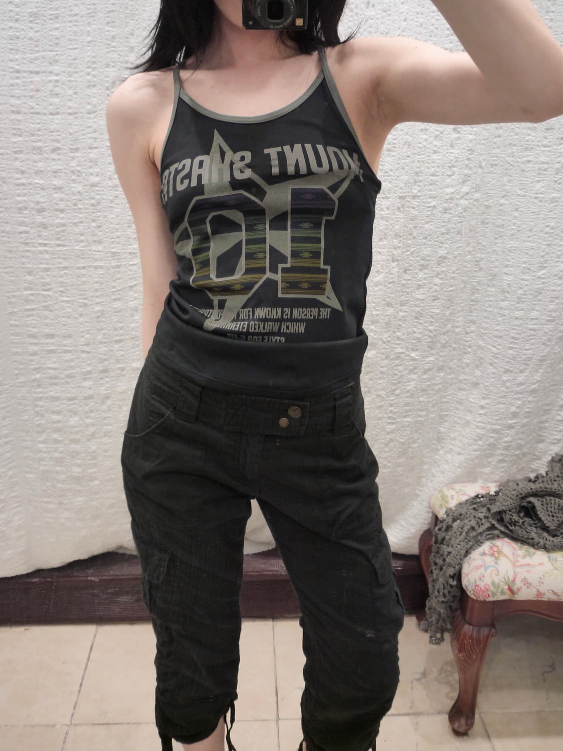 Shadow Ruched Capris 상품이미지5