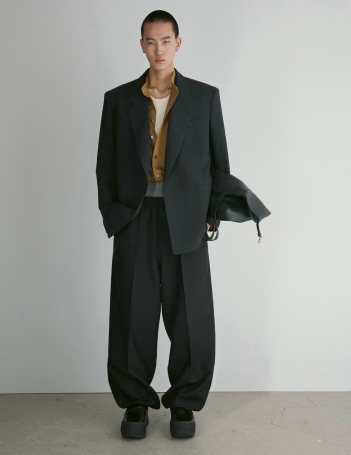 렉토 베르디 오버사이즈 더블 블레이저 자켓 상품이미지1