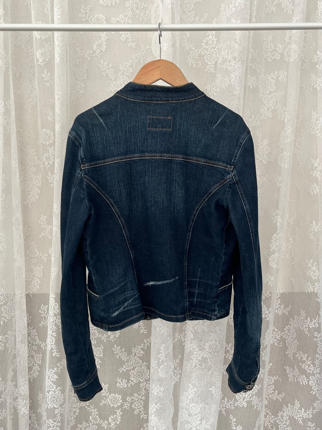 S) 돌체앤가바나 빈티지 데님 자켓 진청 상품이미지2