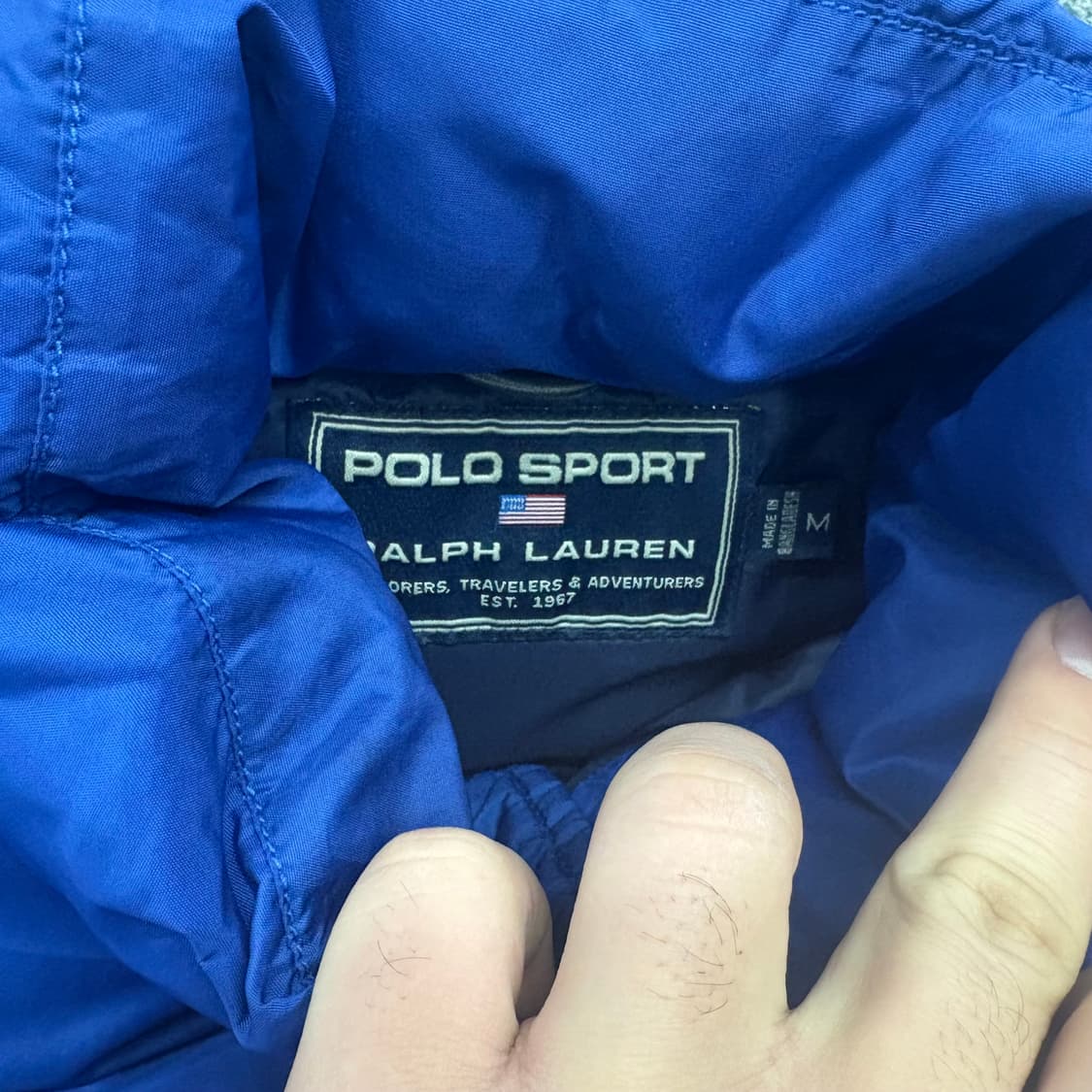 (100)90s폴로포켓푸퍼베스트 상품이미지5