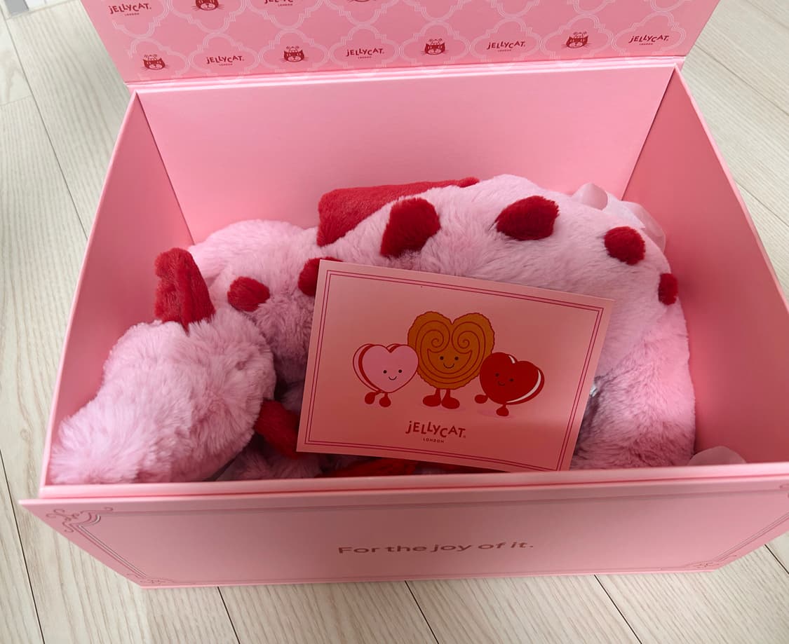 젤리캣 하트 드래곤 인형 새상품 상품이미지3