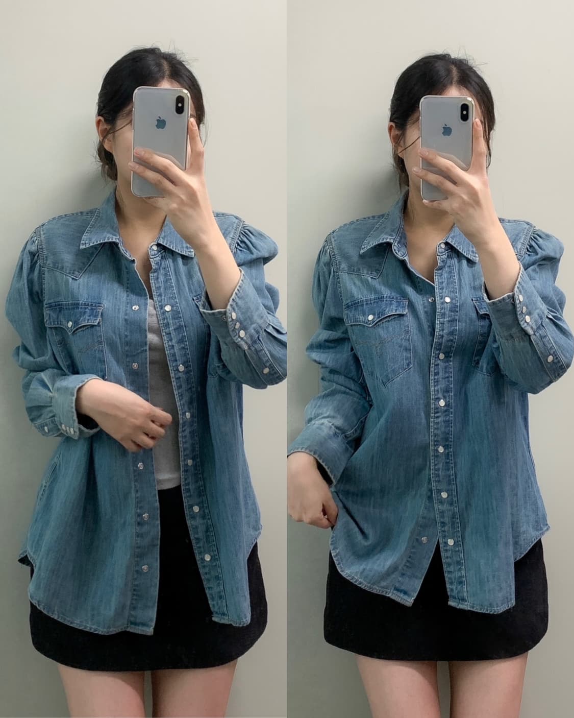 폴로 블랙라벨 데님 셔츠 상품이미지1