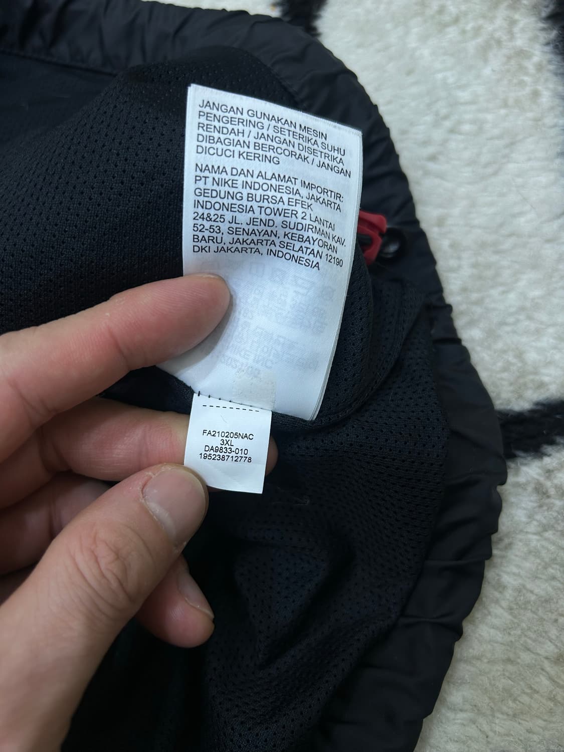 [3XL]나이키조던 에센셜 후드 우븐바람막이 상품이미지8