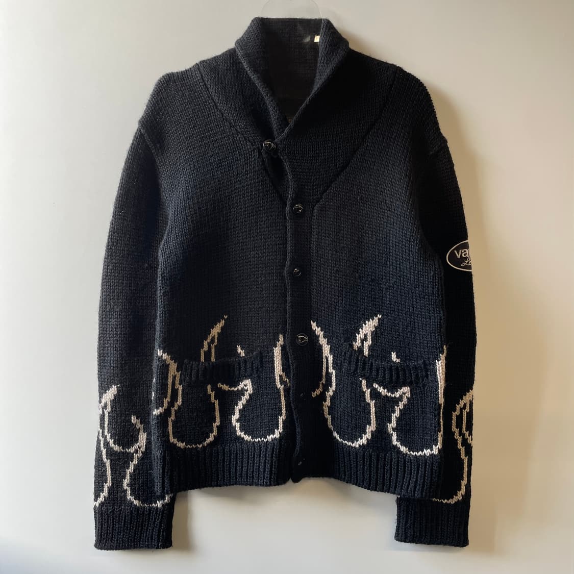 밴슨 플레임 울 코위찬 가디건 상품이미지1