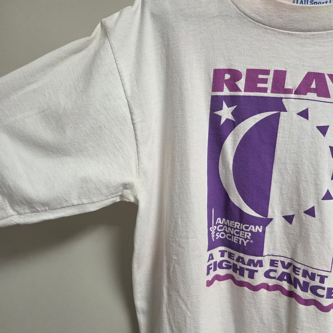 미국제 90s All Sport 반팔 티셔츠 L(100) 상품이미지4