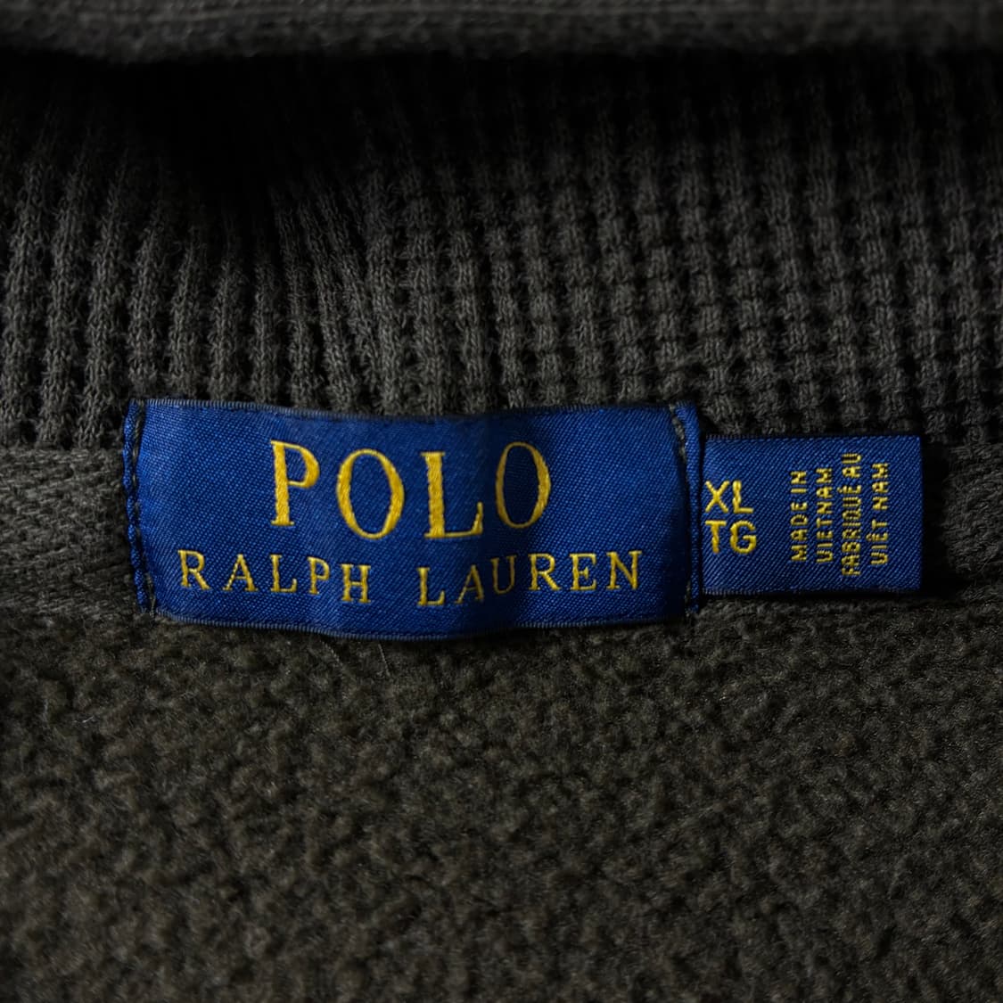 Polo  폴로 랄프로렌 자수 코튼 카키 후드집업  상품이미지5