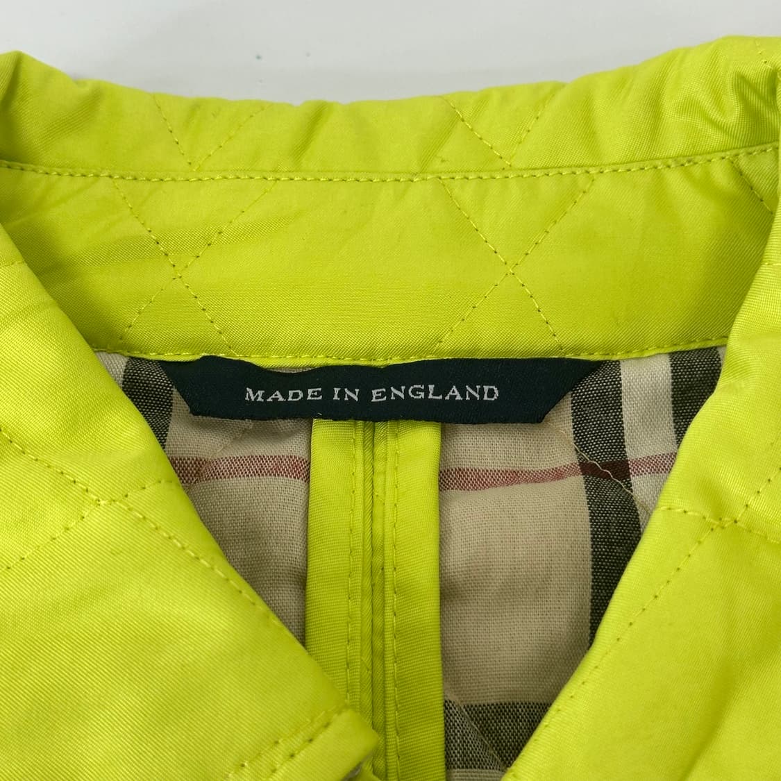 버버리 영국판 체크 퀼팅 자켓 상품이미지8