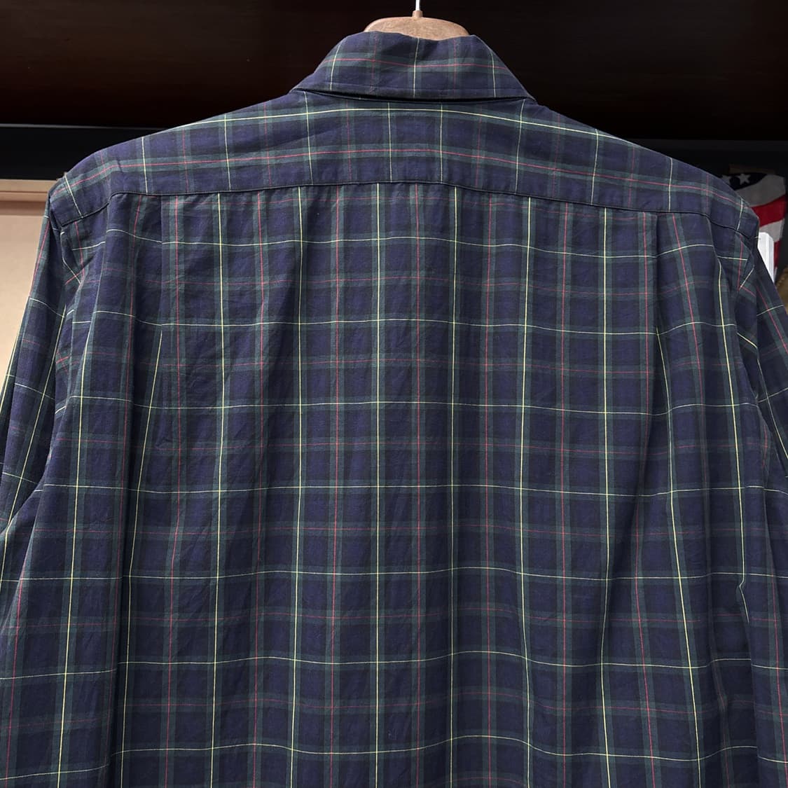 90s 폴로 랄프로렌 리젠트 클래식핏 윈도우페인 체크셔츠  N1104 상품이미지4