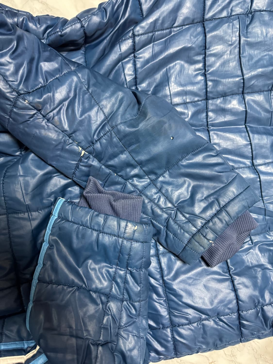 아디다스 삼선 빅로고 올드스쿨 경량 점퍼 자켓 상품이미지9