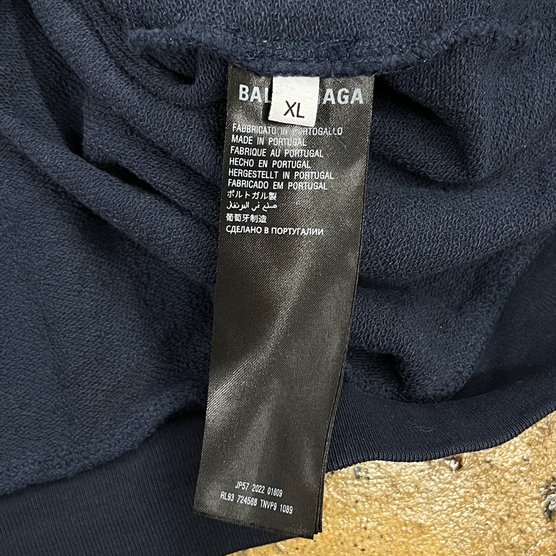 아디다스 발렌시아가 네이비 후드집업  상품이미지6