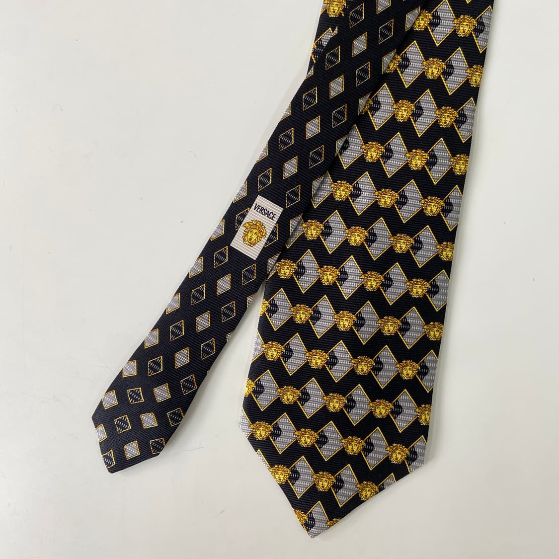 Versace 베르사체 모노그램 정품 명품 넥타이 상품이미지3