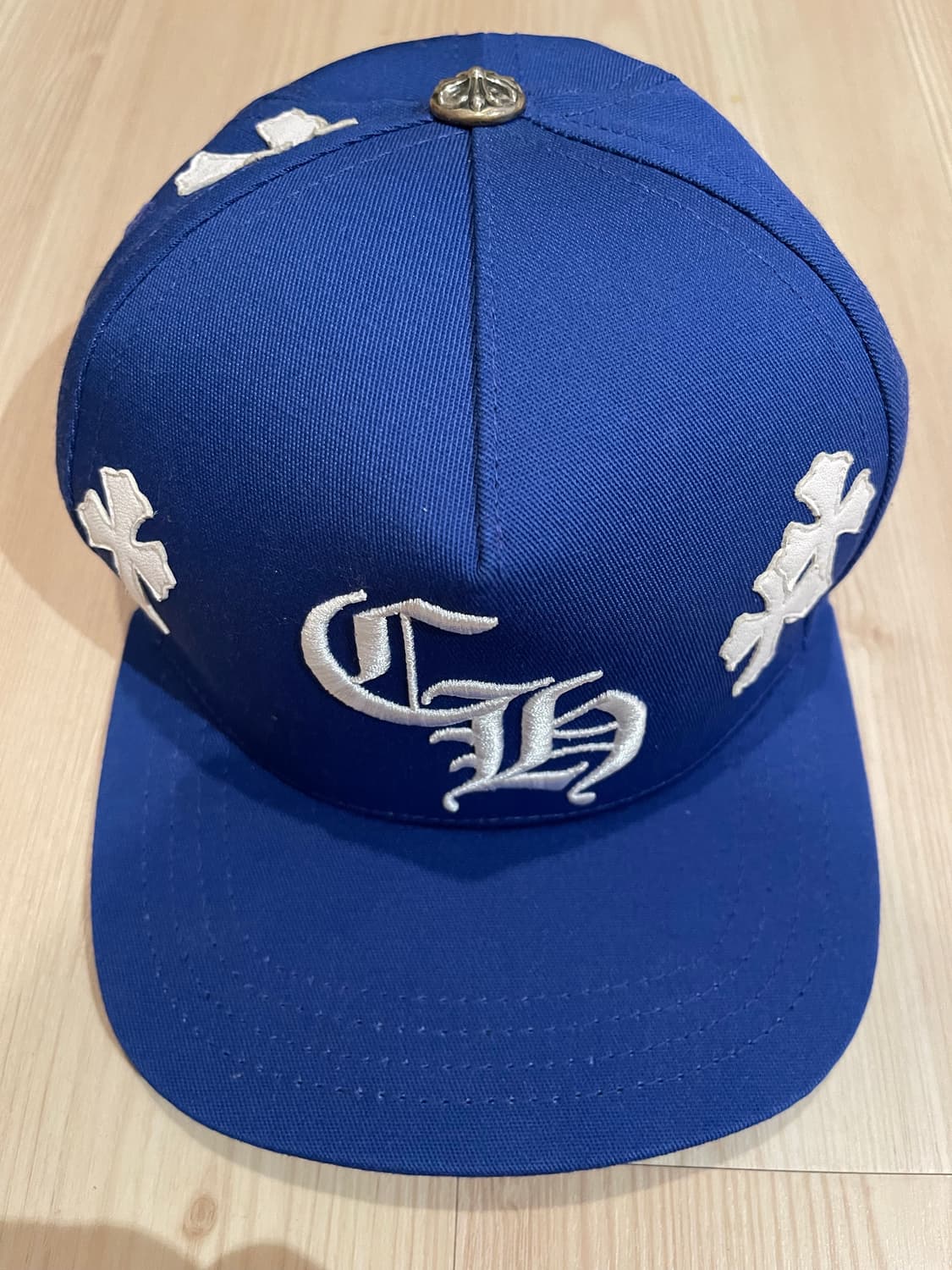 크롬하츠 래더패치 모자 블루 상품이미지1