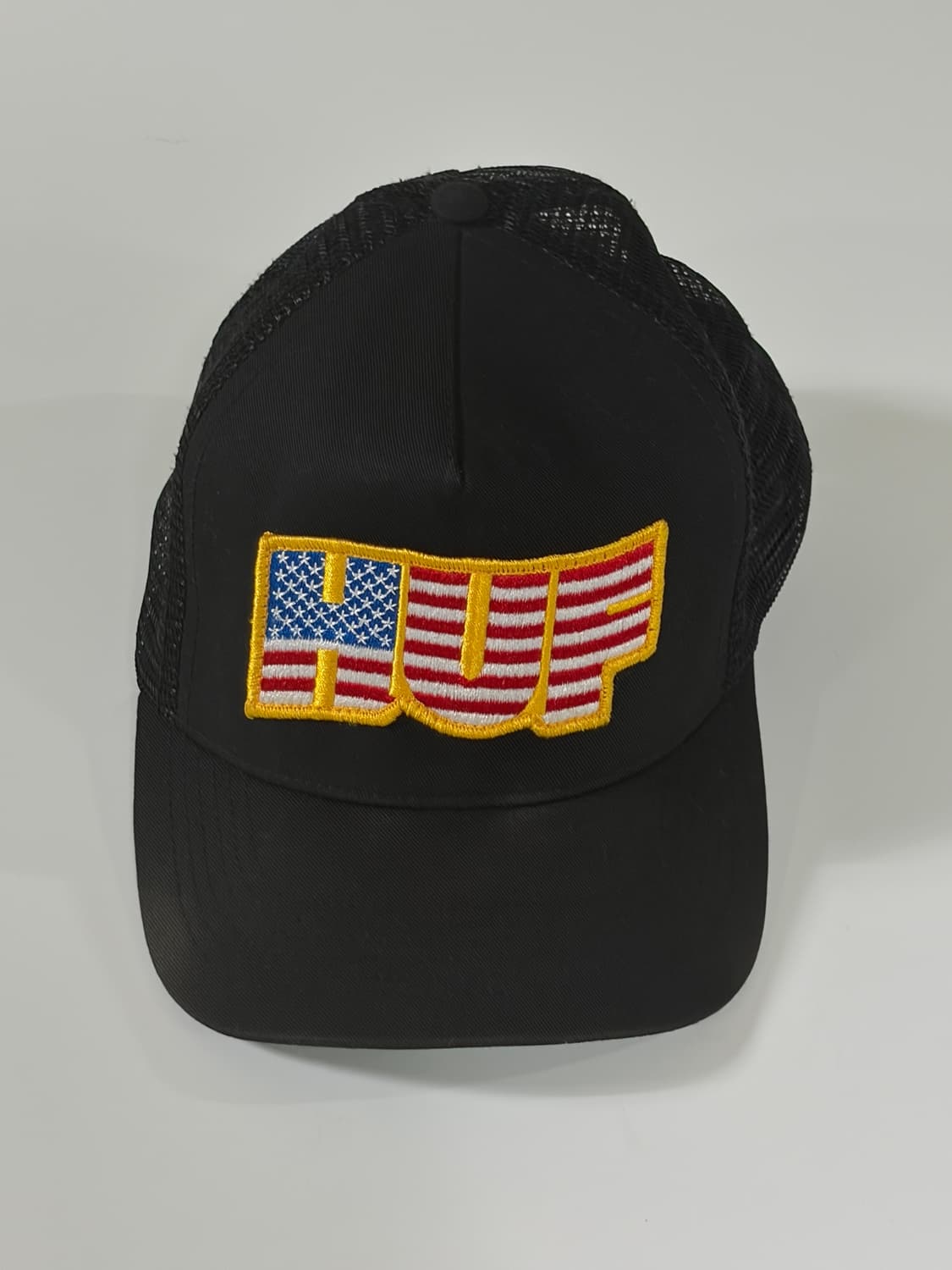 허프(Huf) 블랙 트러커 USA 스냅백 상품이미지1