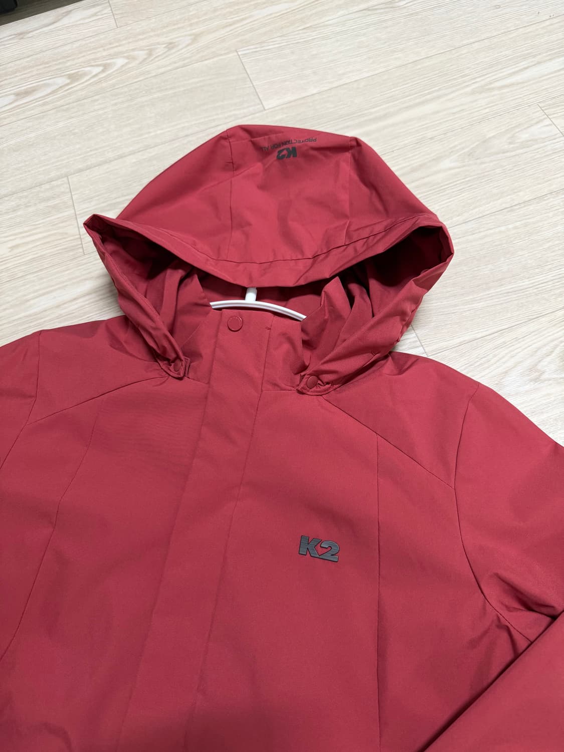 90사이즈 여성 K2 바람막이 로즈 상품이미지2