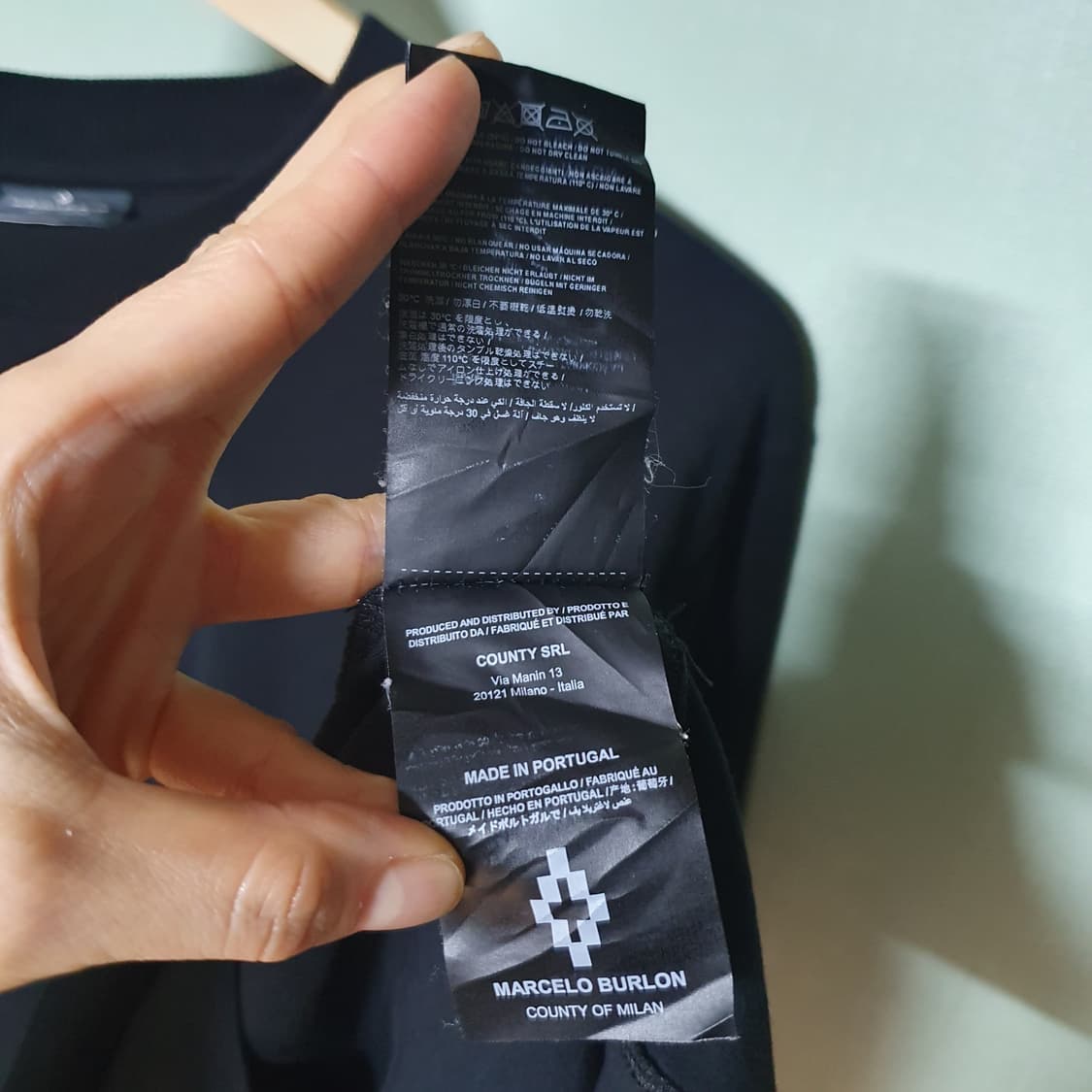 마르셀로불론 긴팔 티셔츠 xs 95 상품이미지5