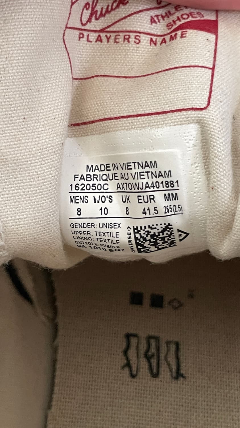 [265] 컨버스 척 70 하이 블랙 상품이미지6