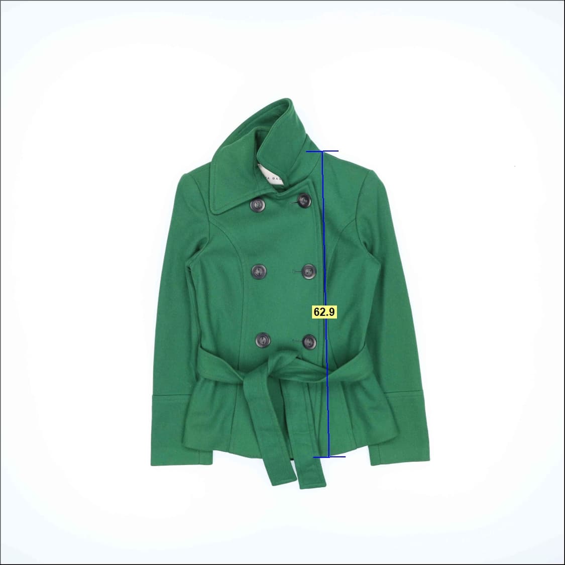 [XS] 자라 베이직 더블 버튼 코트 자켓 1217J2 상품이미지7