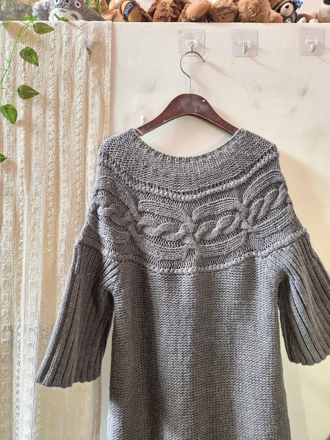 울 니트 원피스 상품이미지6