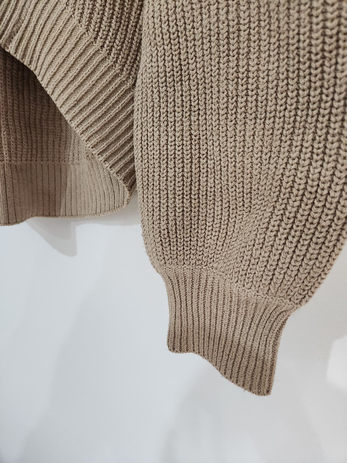 여자 GU 가디건 베이지 상품이미지5