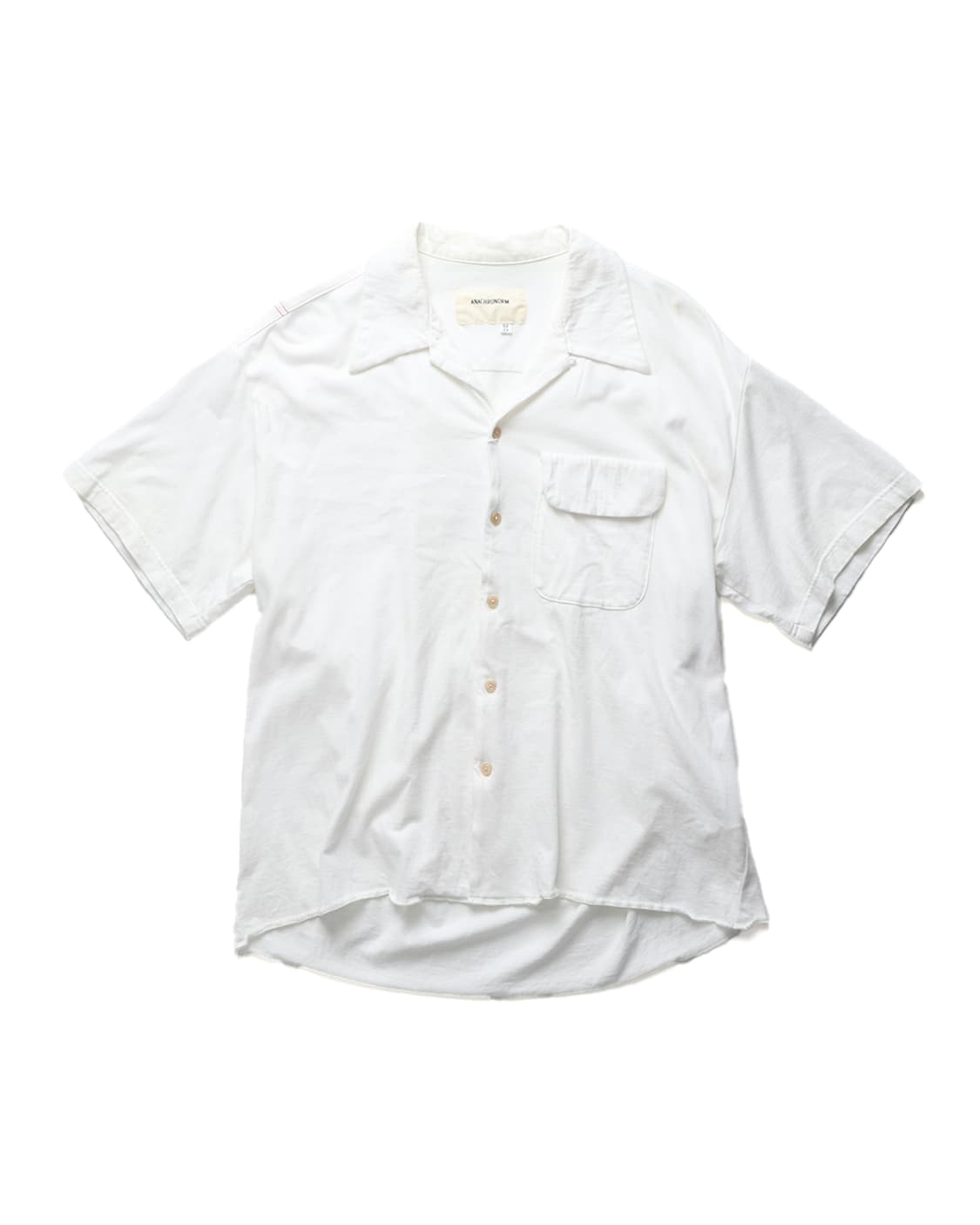 ANACHRONORM Cotton Open Collar Shirt 상품이미지3