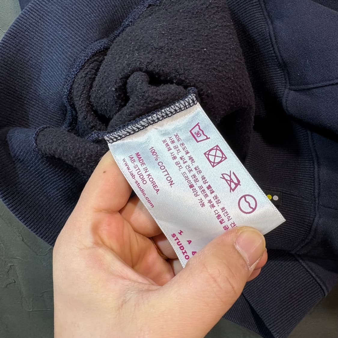 [L] IAB STUDIO 아이앱 스튜디오 후드티 상품이미지6