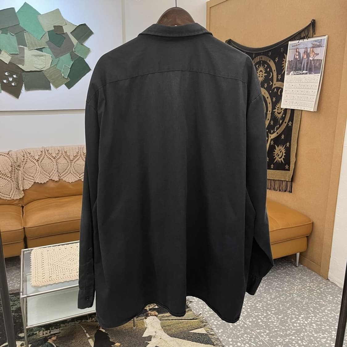 디키즈 빈티지 캐주얼 모던시크 빅사이즈 워크 셔츠 4XL C12676 상품이미지3