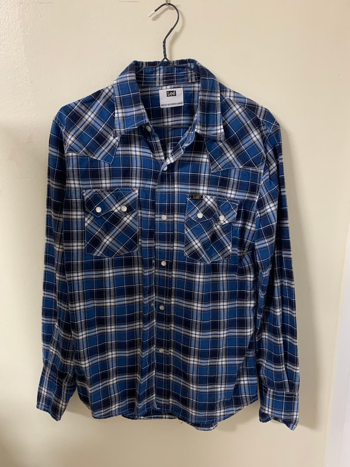 Lee 체크 셔츠 상품이미지1