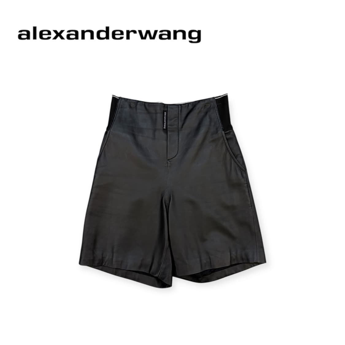 알렉산더왕 램스킨 밴딩 반바지 상품이미지1