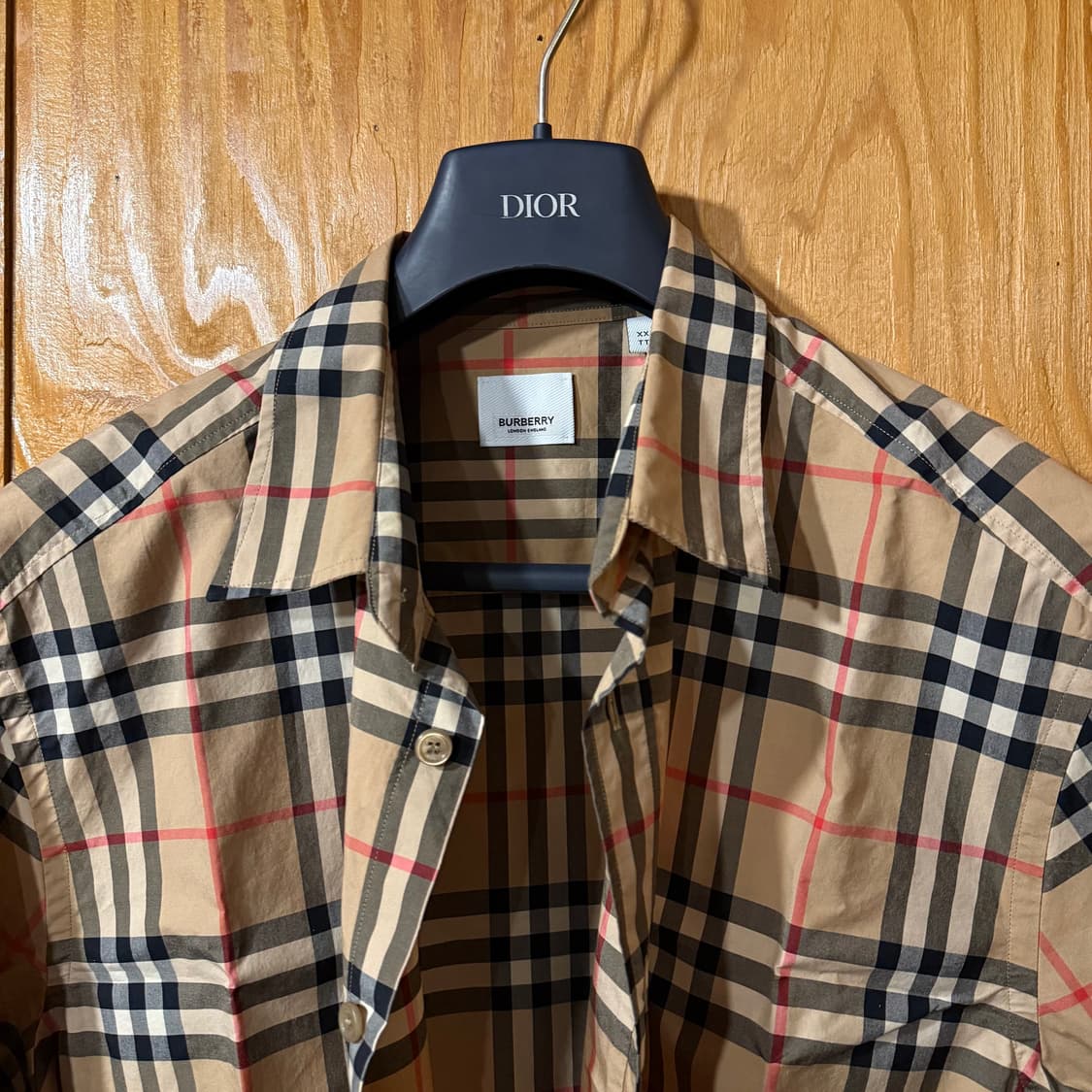 버버리 신형 노바체크 셔츠 판매 합니다. 상품이미지1