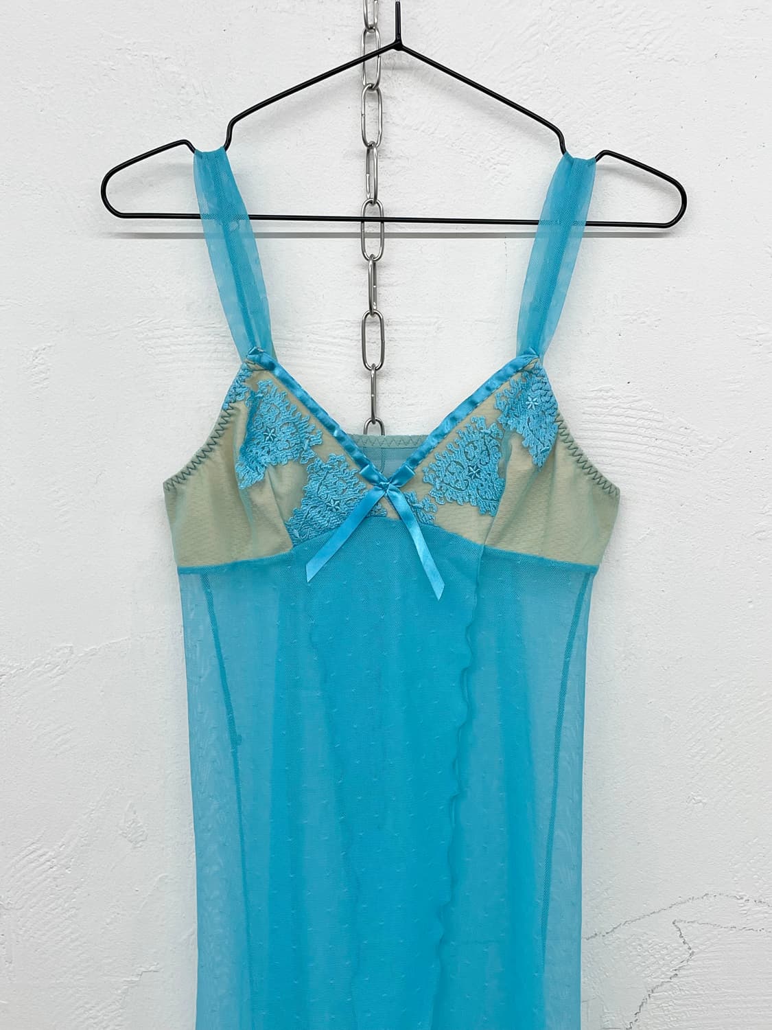 페어리 레이스 자수 슬립 상품이미지5