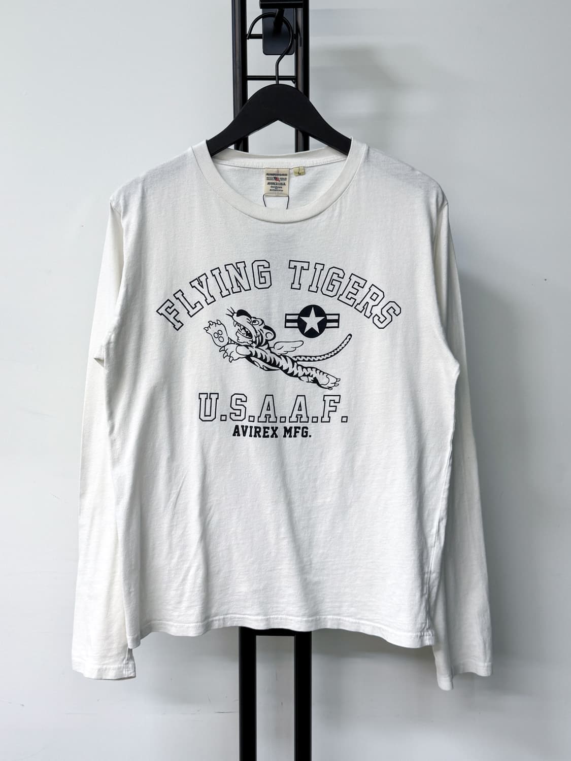 아비렉스 U.S.A.A.F 플라잉 타이거 롱슬리브 상품이미지1
