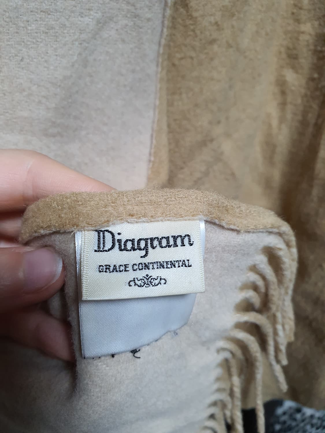 [빈티지] 달천 후드 퍼 머플러 숄 망토 스타일 상품이미지2