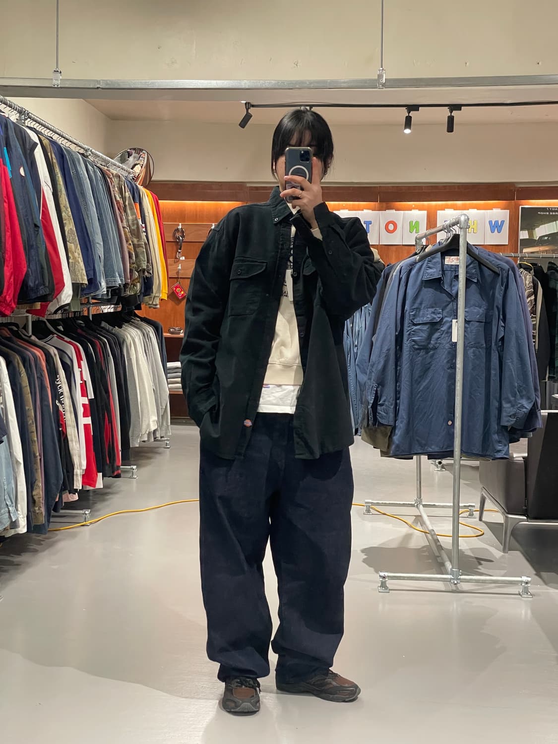 디키즈 코듀로이 워크 셔츠   상품이미지2