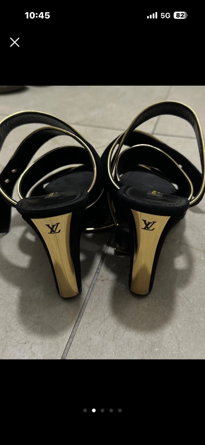 루이비통 블랙 샌들힐 37.5 (245) 상품이미지4