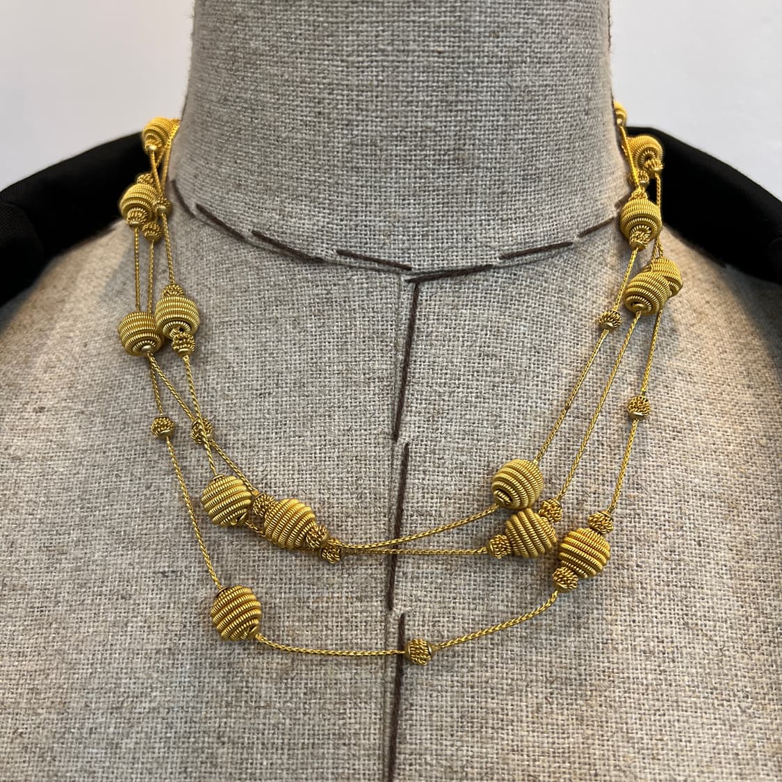 ANNE KLEIN 볼 비즈 목걸이 상품이미지2