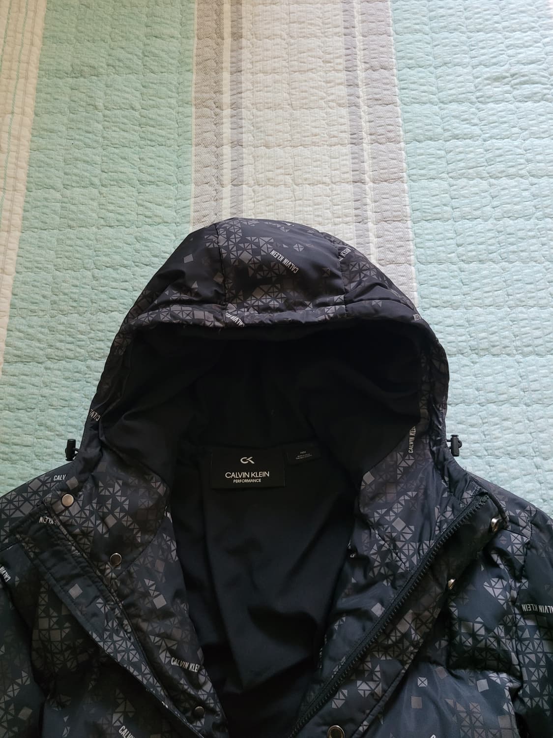 캘빈클라인 퍼포먼스 CKP 덕다운 패딩코트 M 105사이즈 상품이미지4