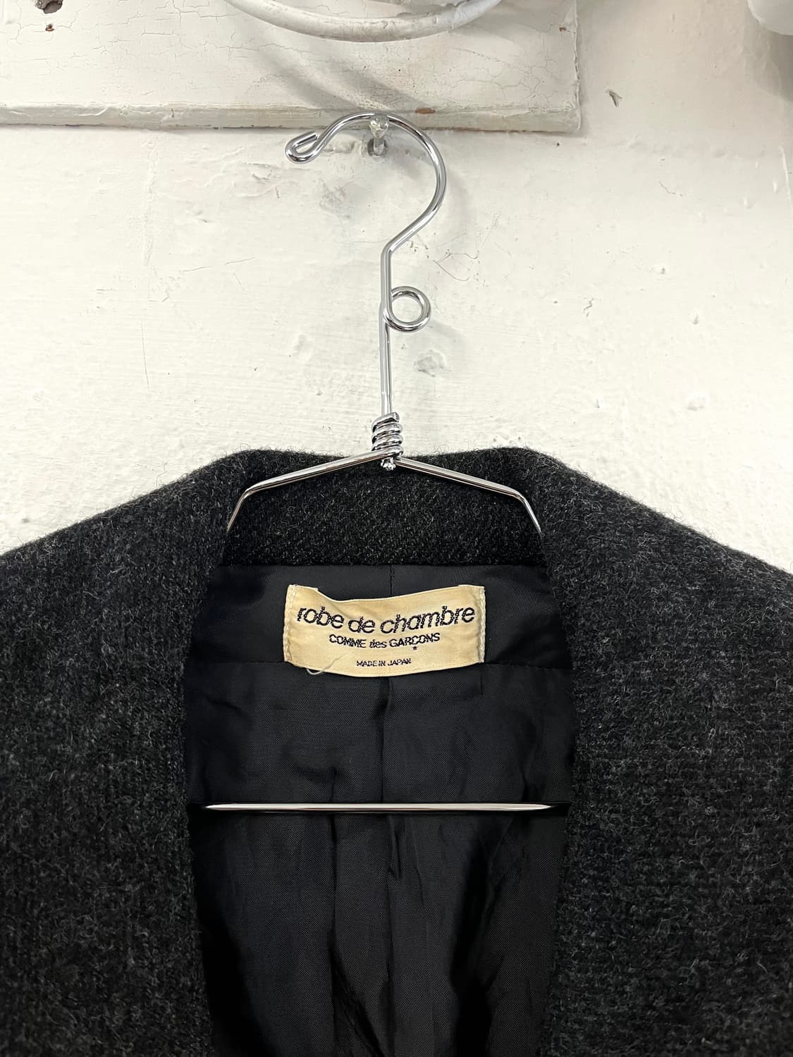 꼼데가르송 88AW 아카이브 아방가르드 울 코트 상품이미지4