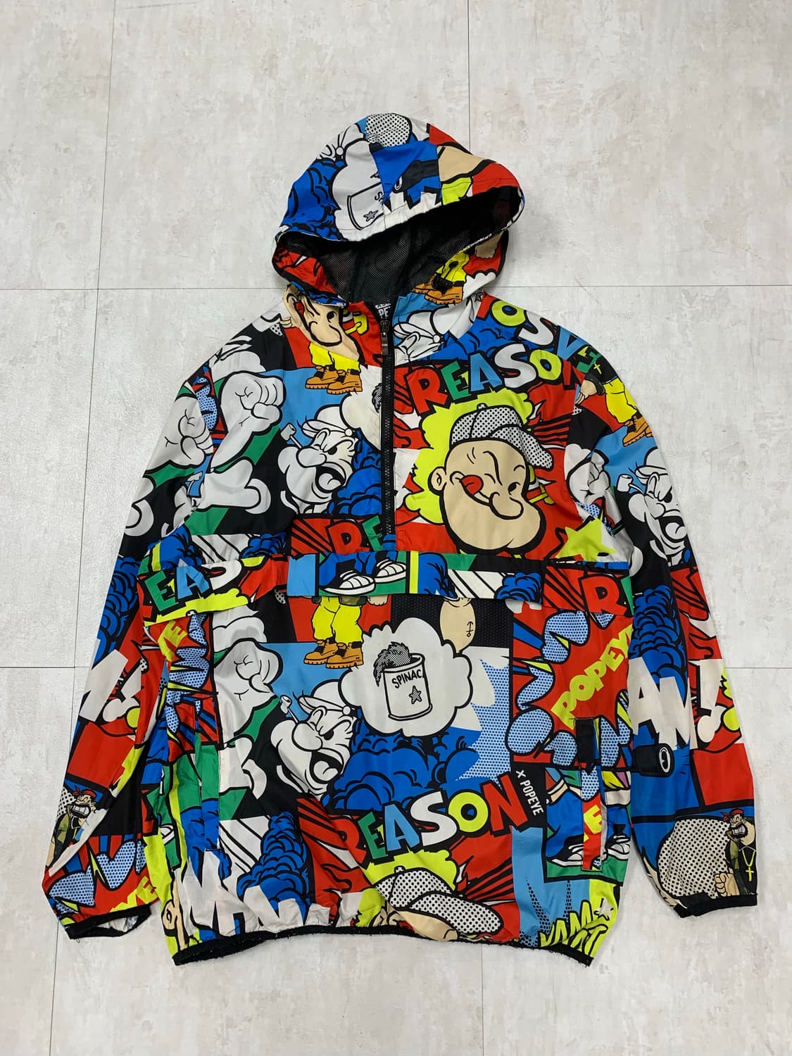 reason 뽀빠이 올드스쿨 아노락  상품이미지2