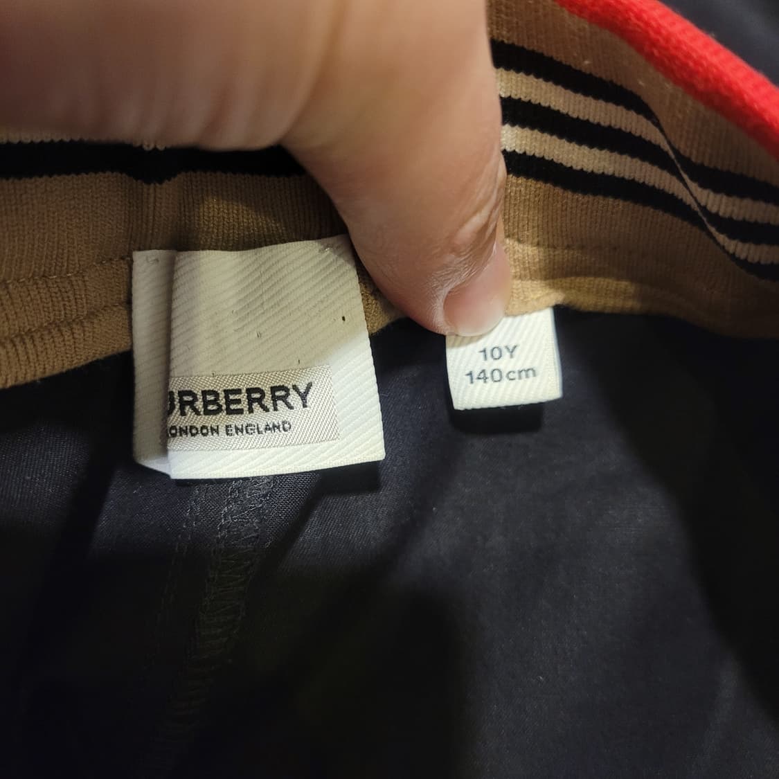 버버리 키즈 코튼 팬츠 10Y 상품이미지5