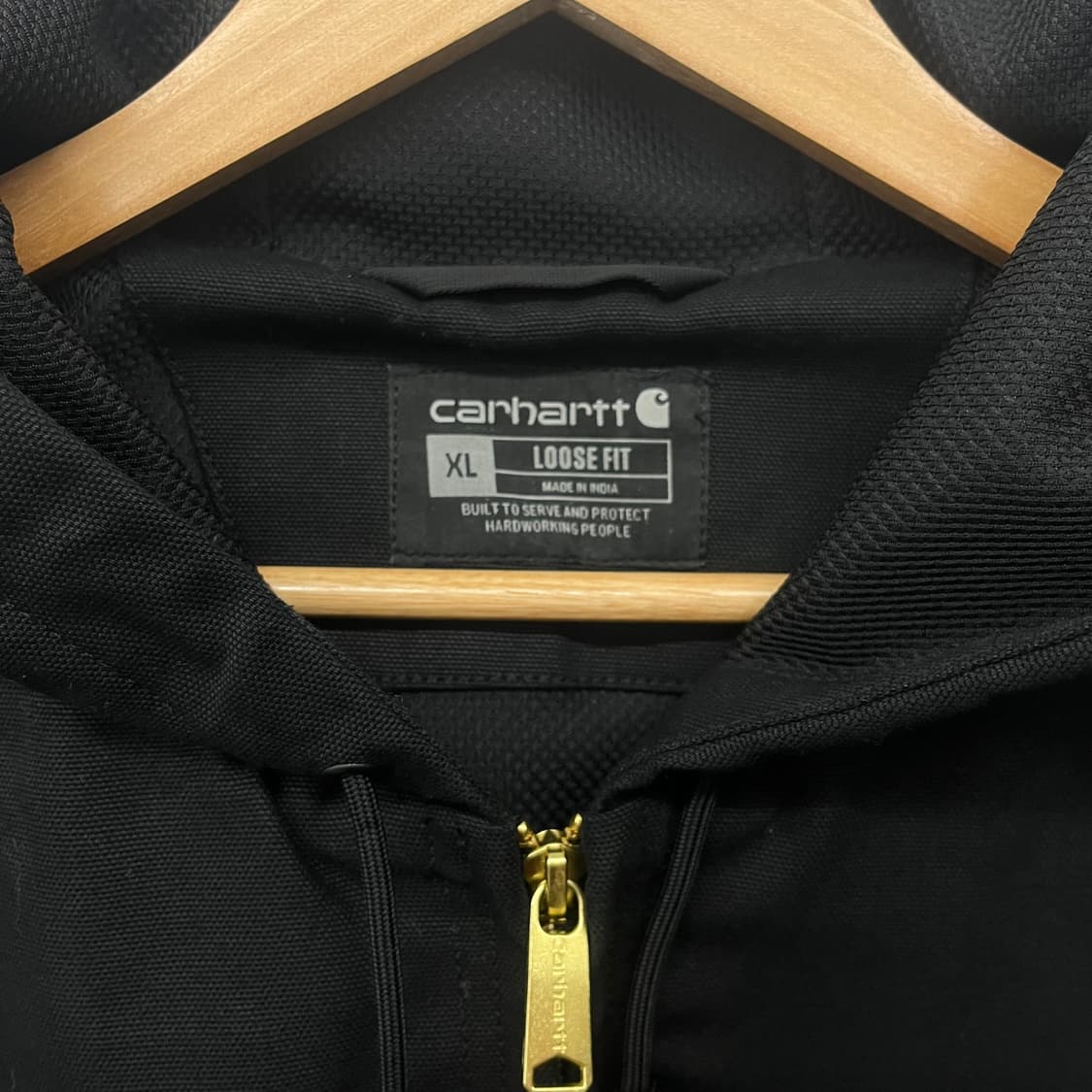 칼하트 액티브 블랙 후드 워크 자켓 남XL 상품이미지4